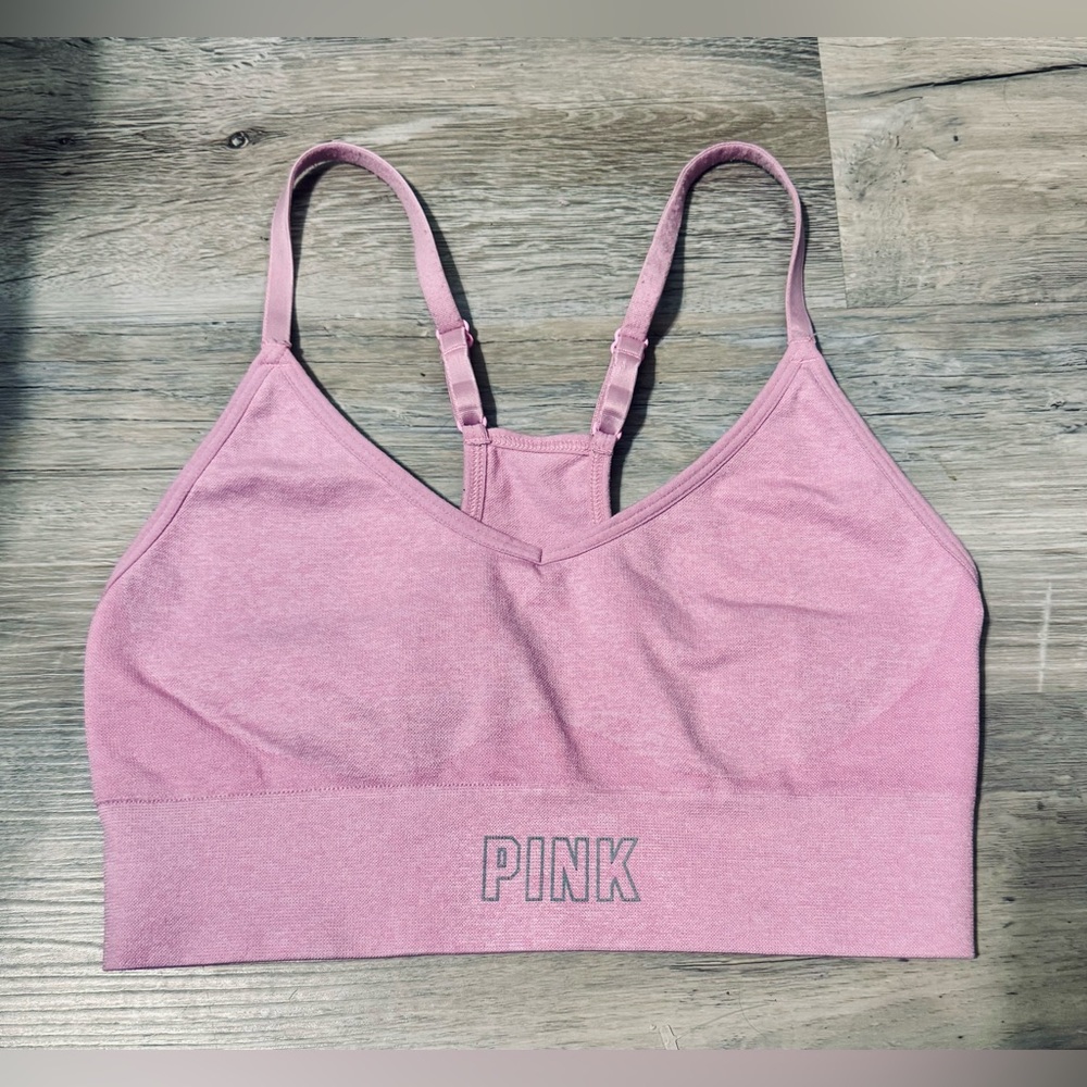 PINK Victoria's Secret - PINK SPORT - Pink Sports Bra - XS. Used. Good condition